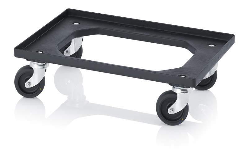 ESD Szállítóroller Standard szín RAL 9017 Külső méret H x S (cm) Cikkszám Kivitel Ár egyenkénti 62 x 42 ESD RO 64 Polyamid kerekekkel 44,76 80 34,43 ESD Termékek ESD Nyomat Cikkszám Cikk 1 50
