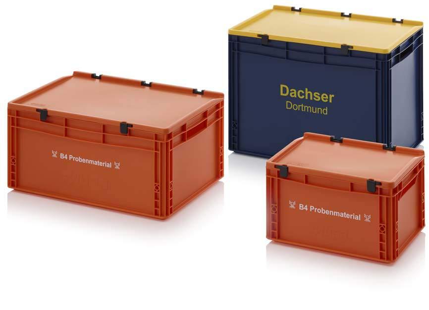 Euro Tárolóládák Zsanéros Fedéllel MÁR 1 DARABTóL RENDELHETŐ! nincs minimális rendelési mennyiség. Tárolóláda EXTRA SzÍNEK Online rendelés www.auer-packaging.