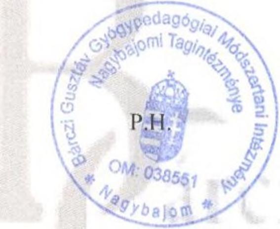 kezdeményezi a diákönkormányzat, az intézmény dolgozóinak és tanulóinak nagyobb