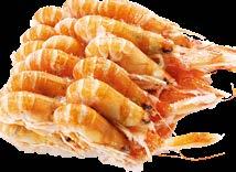 Királyrákfarok, hé jnélkül 25% glazúr 8/12 1 kg Új Királyrákfarok, héjas