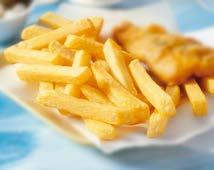 BURGONYA TERMÉKEK (fagyasztott) Pommes Frittes (11x11 mm) 5x