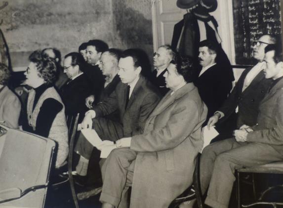 Nagy József 28. Nagy Márta 29. Nagypál József 30. Nagypál Mária 31. Ragó Ágnes 32. Rusvai Lászlóné 33. Sándor Józsefné 34. Sás Károlyné 35. Szabados Éva 36. Dr. Szabari Erzsébet 37. Szabari Ferenc 38.