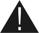 Biztonsági előírások FIGYELMEZTETÉS: Figyelem: A háromszögben látható villám jel arra figyelmeztet, hogy a készülékben nagyfeszültség található amely áramütést okozhat.