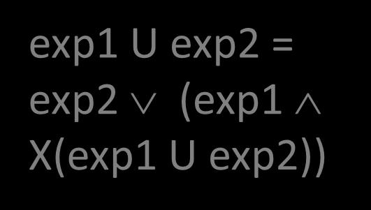 (Boole operátorokkal) kiértékelhető részkifejezések o A következő lépésben (egy X operátor után)