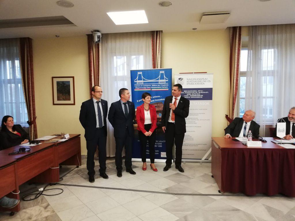 A délután során megrendezésre került a From Made in Italy to Made with Italy Business Meeting elnevezésű workshop, amely gyakorlati segítséget nyújtott a helyi cégeknek az olasz-magyar gazdasági