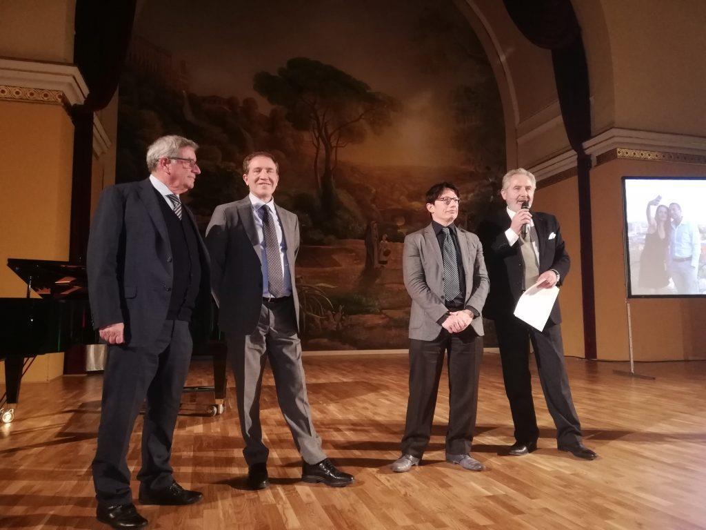 (ENIT videó bemutatása, balról Alessandro Balli, MOLK