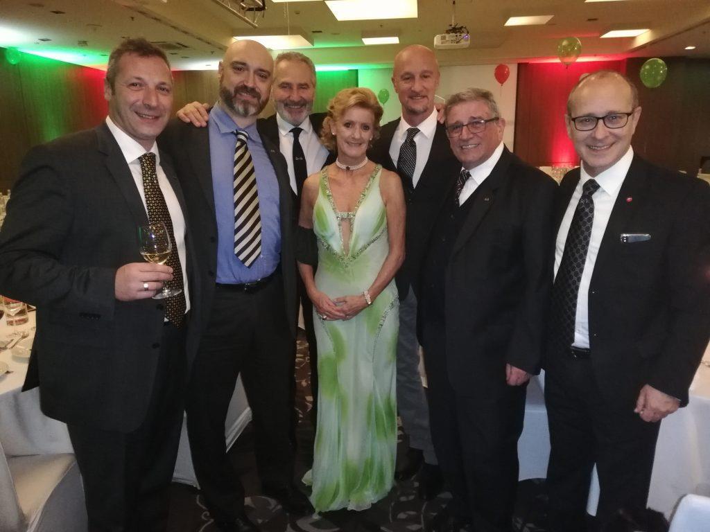 (balról Stefano Cobino, Francesco Alleva, Francesco Mari, Antonella Flumene, Marco Rossi, Alessandro Balli e Luigi Picarozzi.