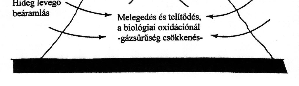 Komposztálás optimális feltételei Tápanyagtartalom, C/N arány:megfelelő lehet a kiindulási 25/1-es C/N arány
