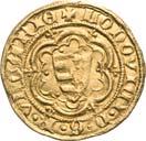 Aranyforint /Goldgulden/ (Au) 1364-1372 Buda, Av: +LODOVICI n G R VnGARIb