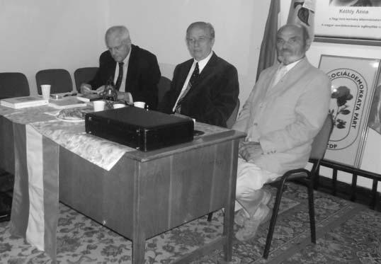 EKOSZ EMTE 33 In mamoriam... Prof. Dr. Balogh Károly (Egyesült Államok), Prof. Dr. Vincze János, Dr. Bárányi Ferenc (Temesvár) ságnak, 1989.