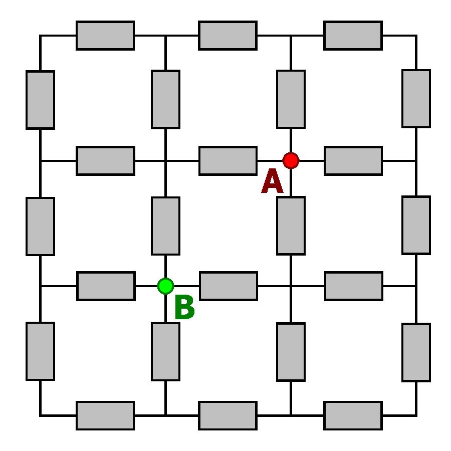 1. 27 egyforma R ellenállásból a következő hálózatot hozzuk létre. Mekkora  az eredő ellenállás A és B között? - PDF Free Download