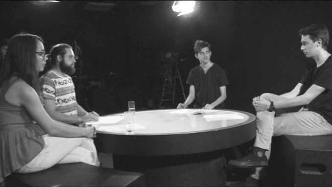 KONFERENCIA AUDIOVIZUÁLIS MÉDIA Magazinműsor, 2015. A stúdióban: Hajdó Andrea, Kacsó Csaba, Simon Norbert, Kacsó Lehel. Tan (menet) rend 1.
