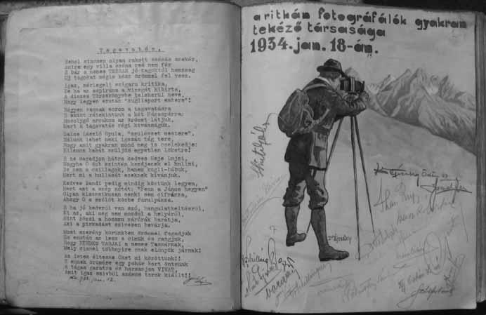 ME.dok 2016/1 A TTT 1934-es évkönyvének egyik oldala. (A Kabay család tulajdona) Jegyzetek 68 1 Rónai 1914, 49. 2 Rónai 1914, 49. 3 Rónai, 1914, 49. 4 Pécsi 1915, 39. 5 Heidtmann 2000, 27.