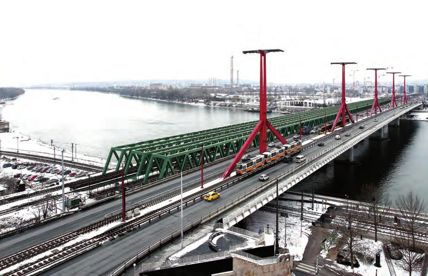 Duma György, Gyurity Mátyás 59 Summary The Southern Connecting Railway Bridge is a key structure of No. 1 Railway Line (Ferencváros Kelenföld) of MÁV.