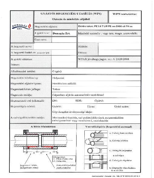 Hegesztéstechnológia (1) WPS-ek