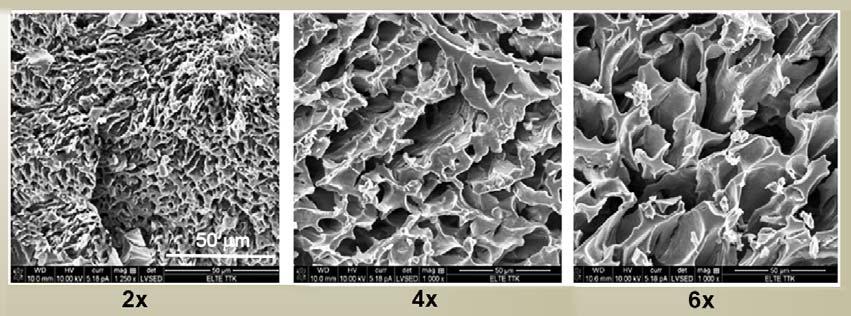 alkalmaznak a liofilizáláshoz.) A szol-gél kriogél rendszerek NMR-felvételei a többékevésbé amorf, 3D-os szerkezetű Al2O3 monolitokra jellemzőek [166sk].