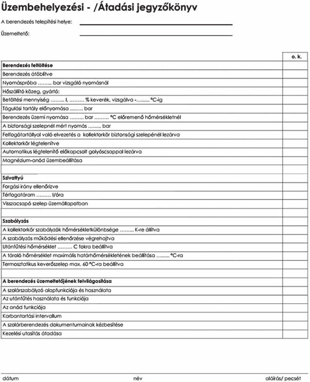 106 Épületgépészeti dokumentációk részterületenként 47.