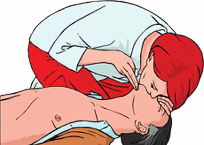 A mellkaskompressziók és a lélegeztetés számának aránya 30:2.