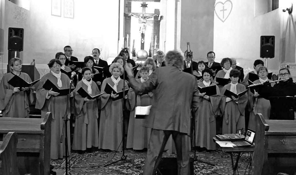 2016/2 OSVETÁR NÉPMŰVELŐ 25 Zbor sv. Juraja - Szent György Kórus Elcsendesedésre való felhívás ADVENTI KONCERT 2016.