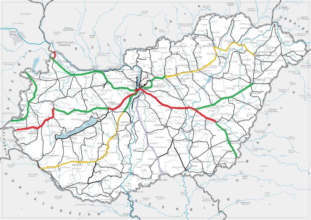 ETCS telepítési program további ütemezés: