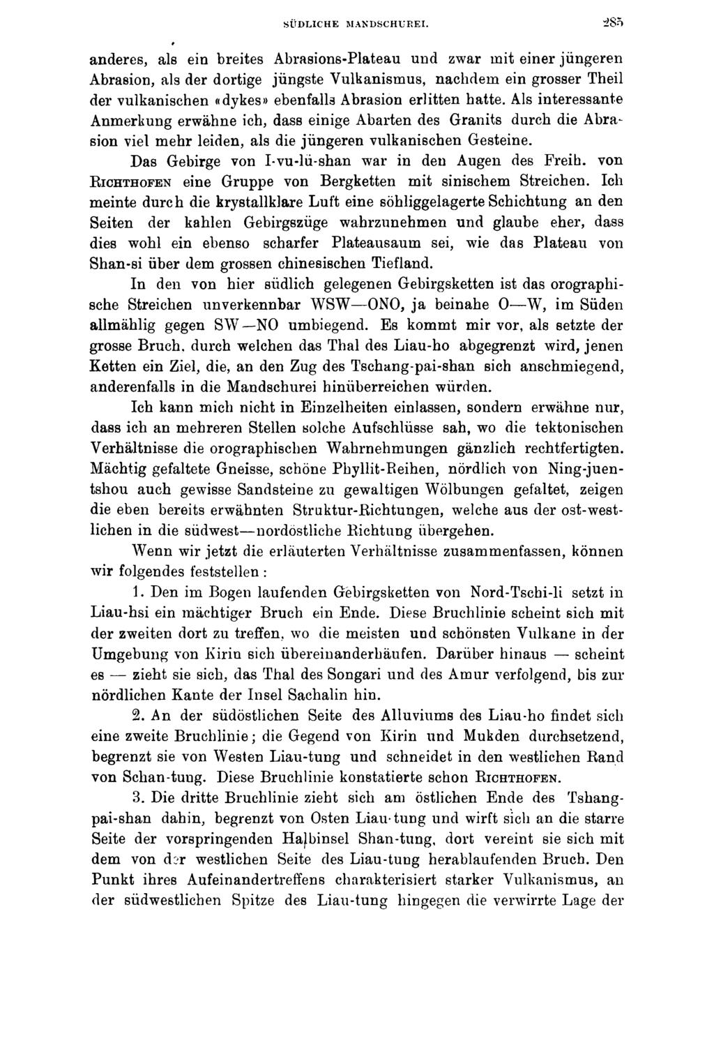 SÜDLICHE MANDSCHUREI.