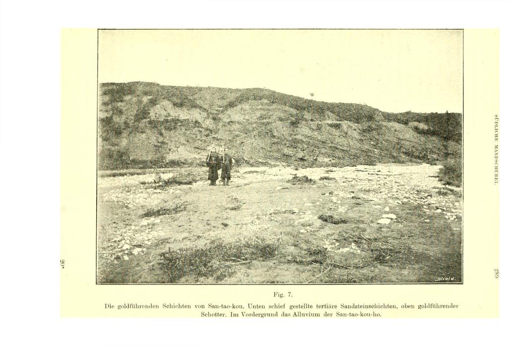 SÜDLICHE MANDSCHUREI. IC * 14. 00 r*\ Fig. 7. Pie goldführenden Schichten von San-tao-kou.