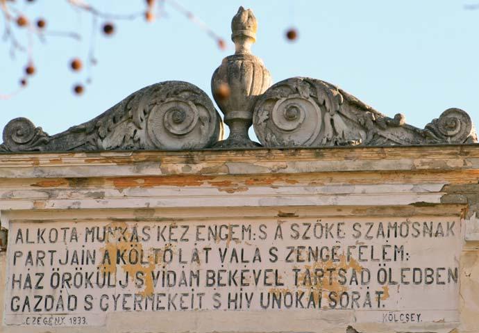 Klasszicista stílusban még Kende Zsigmond