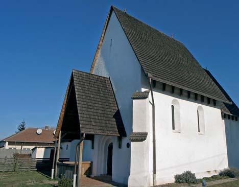 1767-ből származó deszkamennyezet ma is lenyűgöző.