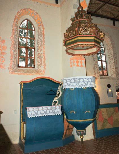 A hajó nyugati oldalához a XIX.