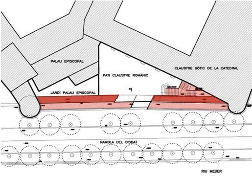 Az átalakulás urbanisztikai szempontból kettős jellegű: egyrészt a folyómeder megőrizte jellegzetes szerepét a városszövetben: szintben továbbra is elkülönül a környező közterektől, és mivel a
