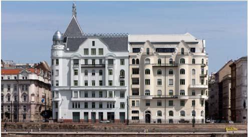 ábra - Bánáti&Hartvig: Wellish-palota fedélszékének rekonstrukciója, Budapest, 2012.