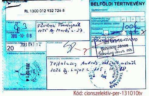 1/13. oldal, 2014-11-29 Ügykód: cionszelektivekfedezoitfeljelentes141129 MEHNAM-info / Jogjavítás Ügykód: cionszelektivekfedezoitfeljelentes141129 FELLEBBEZÉSKÉNT IS, FELJELENTÉS A CIONSZELEKTÍVEK