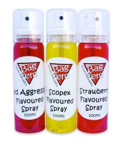 Flavoured Sprays 100ml Bojli és pellet ízesítéshez. Remek választás a Hi-Viz mikrobojli aromázáshoz!