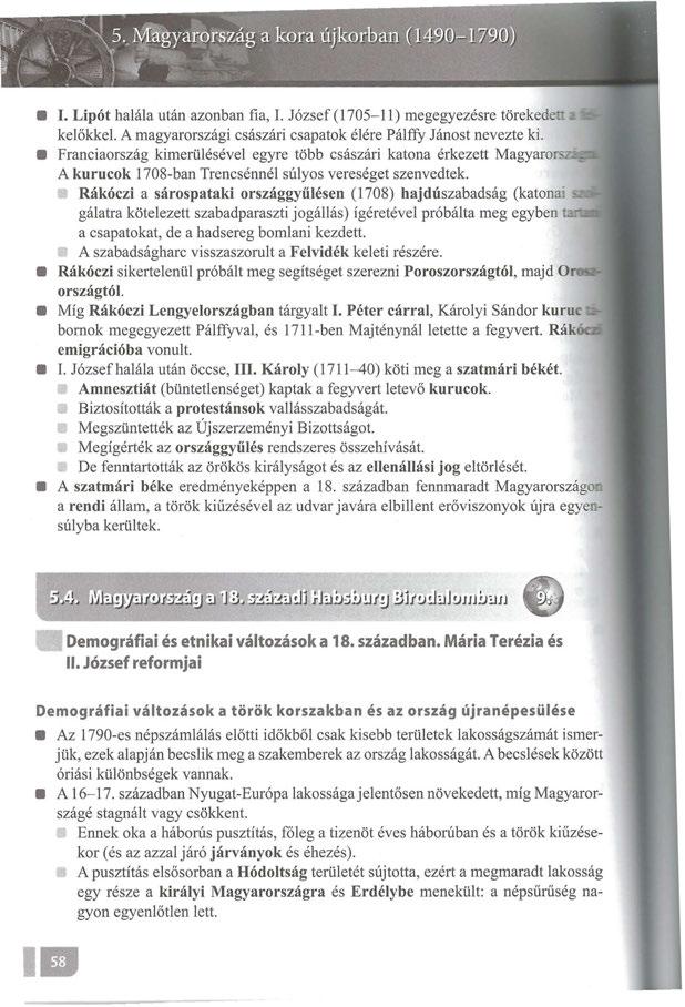 1. Lipót halála után azonban fia, I. József (1705-11) megegyezésre törekeder: kelőkkel. A magyarországi császári csapatok élére Pálffy Jánost nevezte ki.