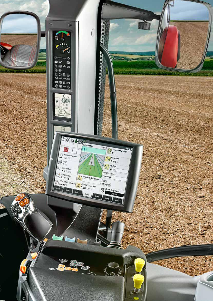 MINDEN SZEM ELŐTT, MINDEN KÉZBEN TARTVA: AZ STECH 700 MONITOR. MINDEN FONTOS MŰKÖDÉSI ÜZEMI PARAMÉTER EGYET LEN ÉRINTŐKÉPERNYŐN.