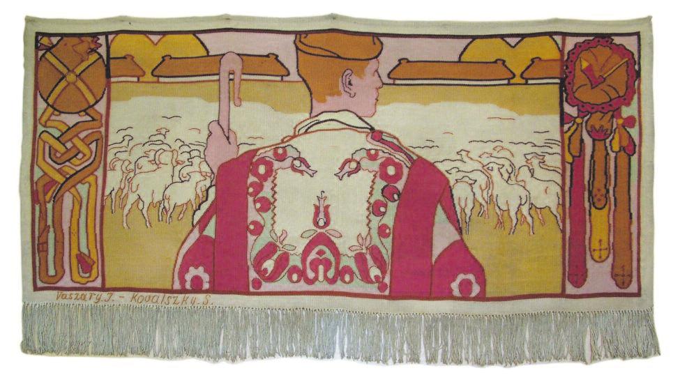 A pásztor (szônyeg, 1906) landók engedelmeskedni. Azt mondták: inkább feladják a tanítást. Mi, vaszary-növendékek felmásztunk a köröndön lévő négy szoborra, és valamennyire rátettünk egy elülkötőt.