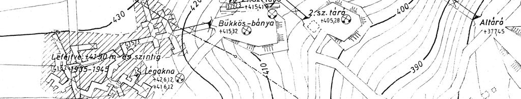 Zsíros-bányát 1931-35, a Bükkös-bányát 1935-45