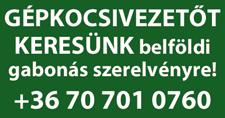 Amit biztosítunk: versenyképes fizetés, cafeteria, szállás, munkába járás, hazautazási támogatás, bérelőleg. Érd.: +36 70 415 9021 -JOBmotive Kft- A ceglédi telephelyű Petra Trans Kft.