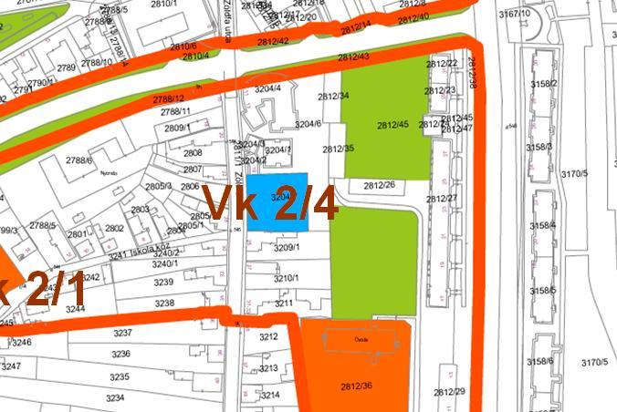 17 V115; Vk 2/4 Parkolóhelyek számának növelése közterület Műszaki és építészeti megjelenés szempontjából közepes, tájépítészeti