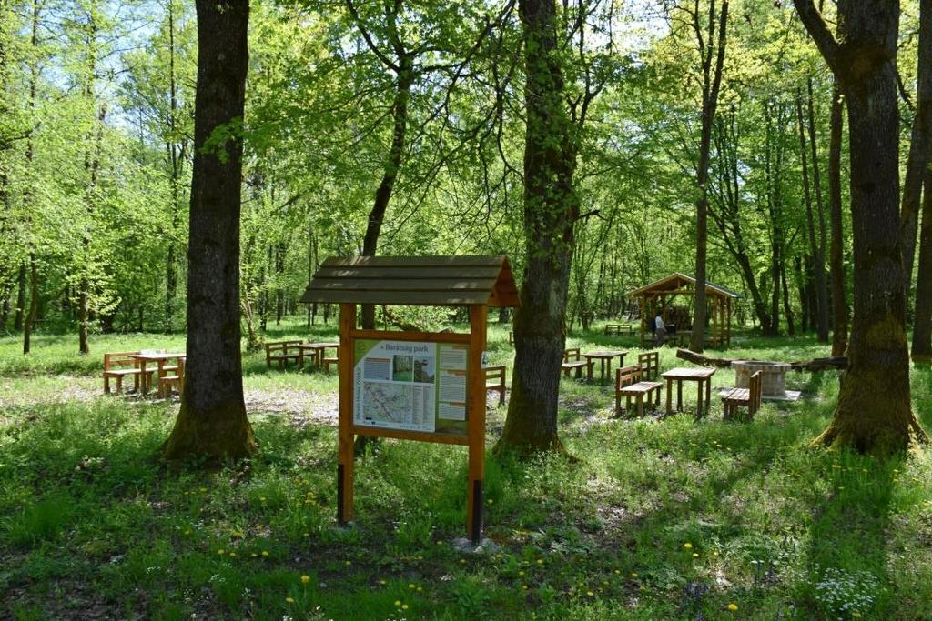 A hetési Barátság Park a szlovén-magyar határon (forrás: Kovács Károly) 11. 2014-ben a Bödeháza (HUN) és Zsitkóc (SLO) zöldhatáron átadták a Barátság Parkot.