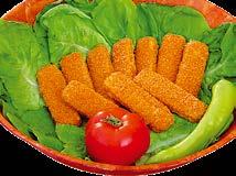 rákfarok, 5 kg Panírozott rákfarok 1kg 10x1 kg Panírozot scampi