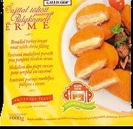 pulykamellérme 1 kg 6x1 kg Akció Panírozott pulykafasírt 1 kg 6x1