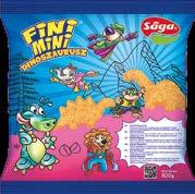csirkemell nuggets színhúsos 2x1,5 kg Sága Panírozott Dino figurák 44 g 1,5 kg 2x1,5 kg Bélszínroló