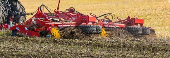 Az egyedi CrossCutter Disc Az intenzív sekélyművelést megvalósító CrossCutter Disc a tárcsás talajművelő eszközök új generációja.