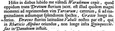 104 Varasd városa az egykori Pannonia Superior területén lévő Aqua Viva nevű rñmai település helyén épült fel, s a Dráva folyñ kôzvetlen kôzelében fekszik.