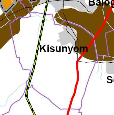 Kisunyom község településrendezési eszközeinek módosítása 2015.