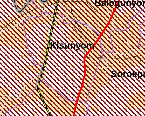 Kisunyom község településrendezési eszközeinek módosítása 2015. szeptember 10. b) ) Szélerőmű elhelyezésének területe A településen szélerőmű park létesítése jelenleg nincsen napirenden.