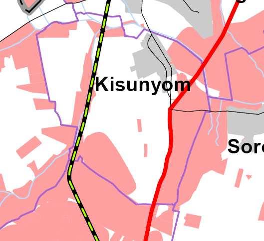Kisunyom község településrendezési