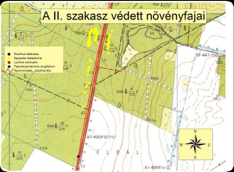 Kisunyom község településrendezési eszközeinek módosítása 2015. szeptember 10. 64+300-74+400 km sz.