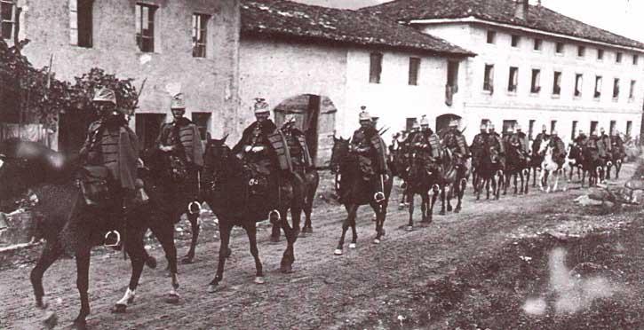 Alakulatok - lovas csapattestek Császári és királyi közös hadsereg: